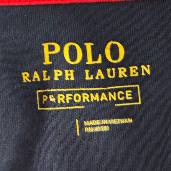 Polo Ralph Lauren Performance Full Zip 100% Cotton Front Track Jacket Size XL - Picture 4 of 6